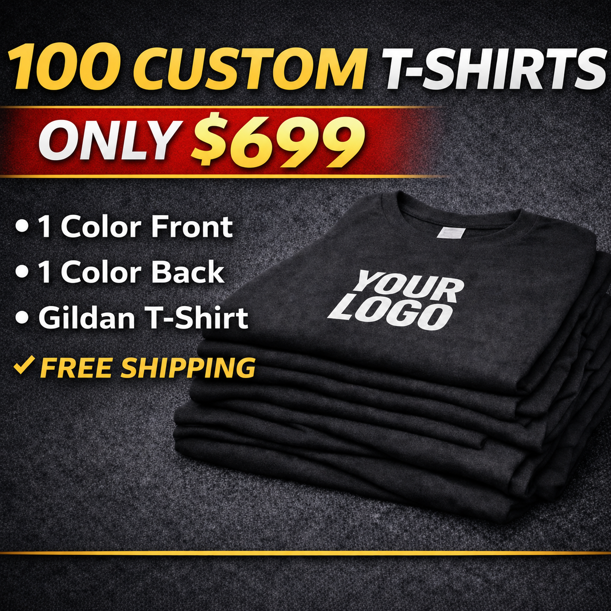 100 SHIRTS FOR $699