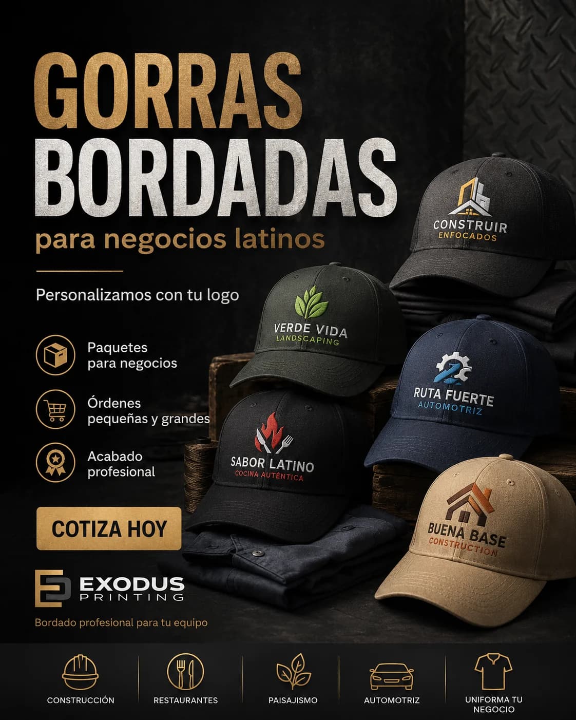 Embroidered Hats Promo