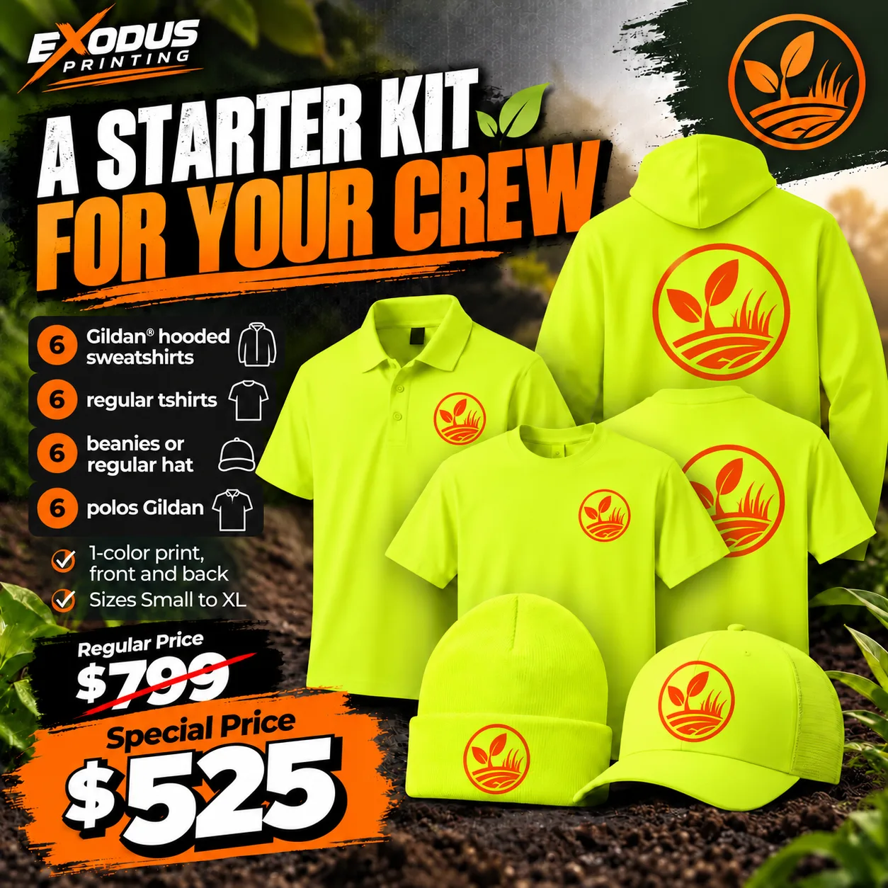 Landscaping Crew Starter Kit