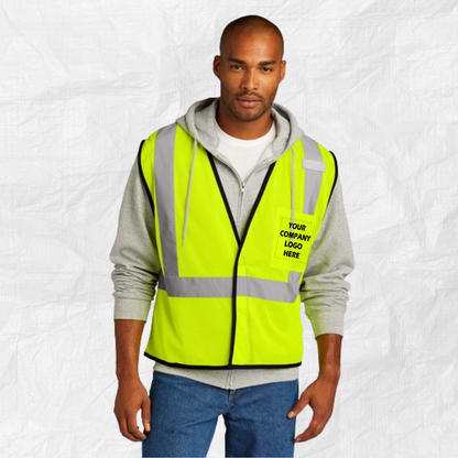 MESH ONE-POCKET SAFETY VEST